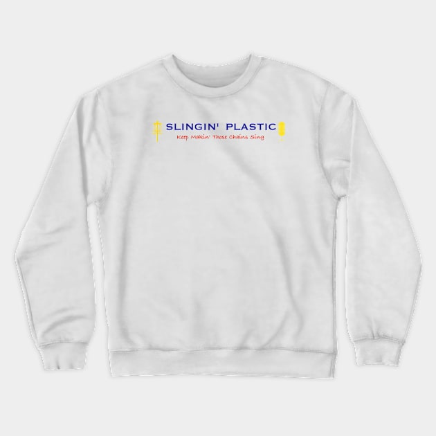 Slingin' Plastic Classic Logo Crewneck Sweatshirt by SlinginPlastic